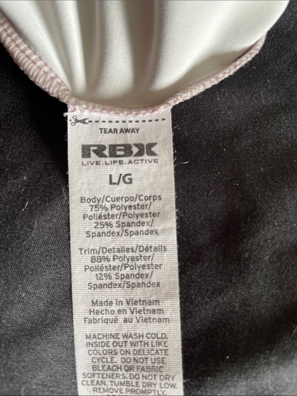 RBX Workout Set- 2 Piece. Bra and Leggings-L - Picture 12 of 13